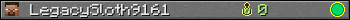 LegacySloth9161 userbar 350x20