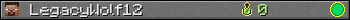 LegacyWolf12 userbar 350x20