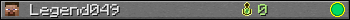 Legend049 userbar 350x20