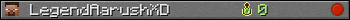 LegendAarushXD userbar 350x20