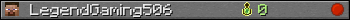 LegendGaming506 userbar 350x20