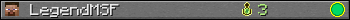 LegendMSF userbar 350x20