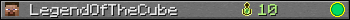 LegendOfTheCube userbar 350x20