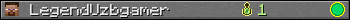 LegendUzbgamer userbar 350x20