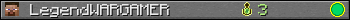 LegendWARGAMER userbar 350x20