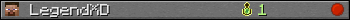 LegendXD userbar 350x20