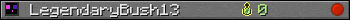 LegendaryBush13 userbar 350x20