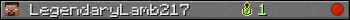 LegendaryLamb217 userbar 350x20