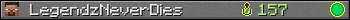 LegendzNeverDies userbar 350x20