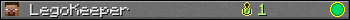 LegoKeeper userbar 350x20