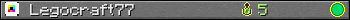 Legocraft77 userbar 350x20