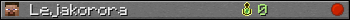 Lejakorora userbar 350x20