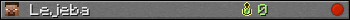 Lejeba userbar 350x20