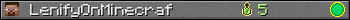 LenifyOnMinecraf userbar 350x20