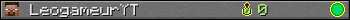 LeogameurYT userbar 350x20