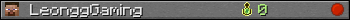 LeonggGaming userbar 350x20