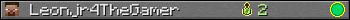 Leonjr4TheGamer userbar 350x20