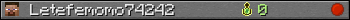 Letefemomo74242 userbar 350x20
