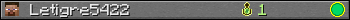 Letigre5422 userbar 350x20