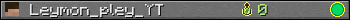 Leymon_pley_YT userbar 350x20