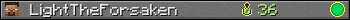 LightTheForsaken userbar 350x20