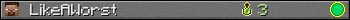LikeAWorst userbar 350x20
