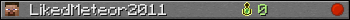 LikedMeteor2011 userbar 350x20