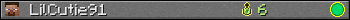 LilCutie91 userbar 350x20