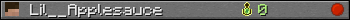 Lil__Applesauce userbar 350x20