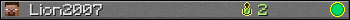 Lion2007 userbar 350x20