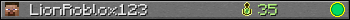 LionRoblox123 userbar 350x20