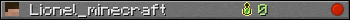 Lionel_minecraft userbar 350x20