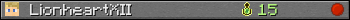 LionheartXII userbar 350x20