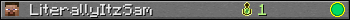 LiterallyItzSam userbar 350x20