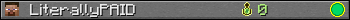 LiterallyPAID userbar 350x20