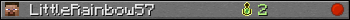 LittleRainbow57 userbar 350x20