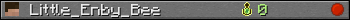 Little_Enby_Bee userbar 350x20