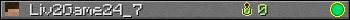 Liv2Game24_7 userbar 350x20
