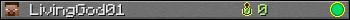 LivingGod01 userbar 350x20