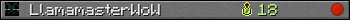 LlamamasterWoW userbar 350x20