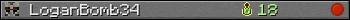 LoganBomb34 userbar 350x20