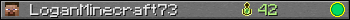 LoganMinecraft73 userbar 350x20