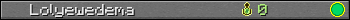 Lolyewedema userbar 350x20