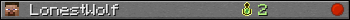 LonestWolf userbar 350x20