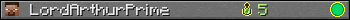 LordArthurPrime userbar 350x20