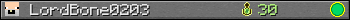 LordBone0203 userbar 350x20