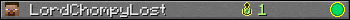 LordChompyLost userbar 350x20