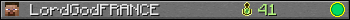 LordGodFRANCE userbar 350x20