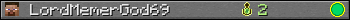 LordMemerGod69 userbar 350x20