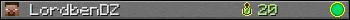 LordbenDZ userbar 350x20